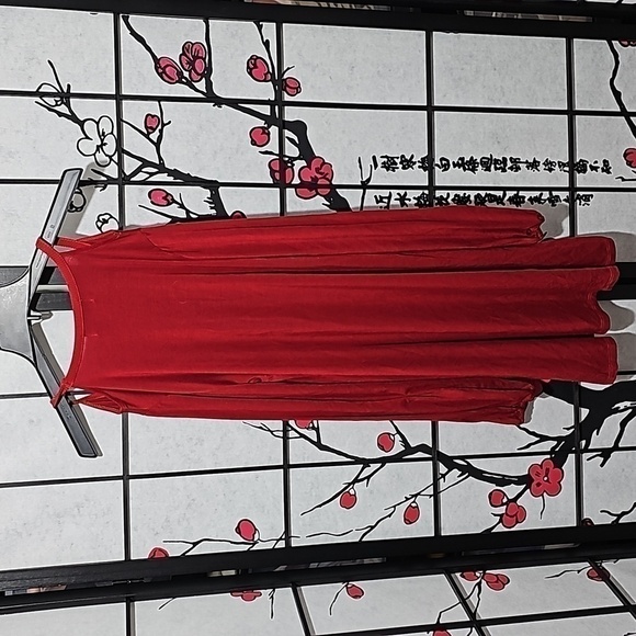 Anthropologie Michael‎ Stars Red Dress Small NWT - Picture 9 of 10